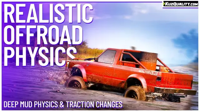 Realistic Offroad Physics Script for FiveM Servers