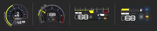 Free FiveM HUD by Izzy V7 with Car Mileage Display