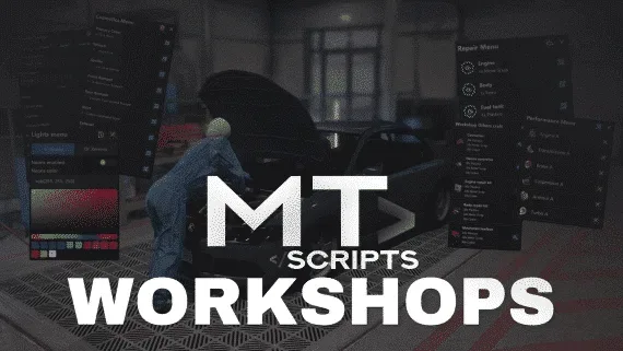 MT-Workshops: FiveM Mechanic Script with In-Game Workshops