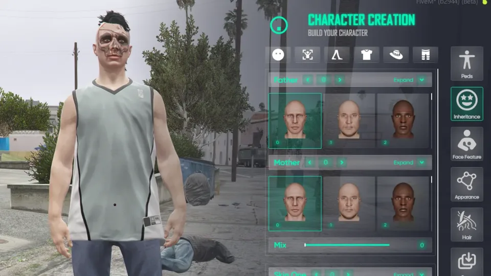 Illenium Appearance Reskin, NoPixel Style Clothing Script
