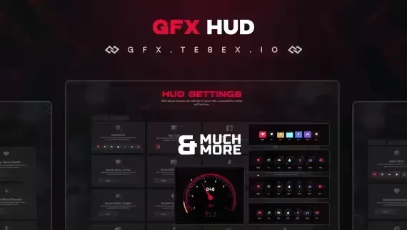 Free GFX Advanced HUD, FiveM HUD Script with Nitro Gauge