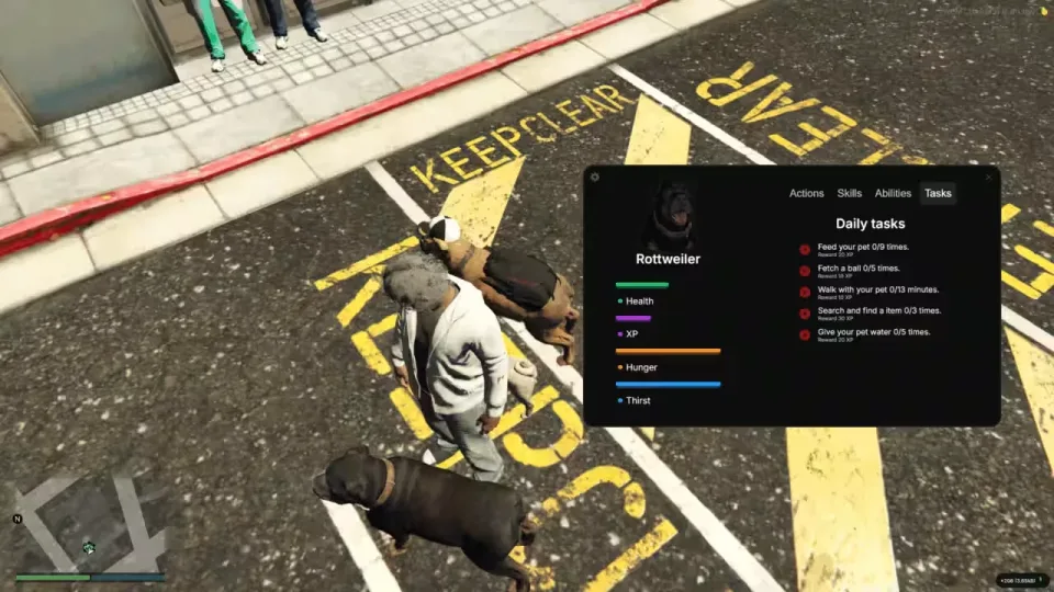 FiveM Pet System with Skills, Breeding & Vet Care
