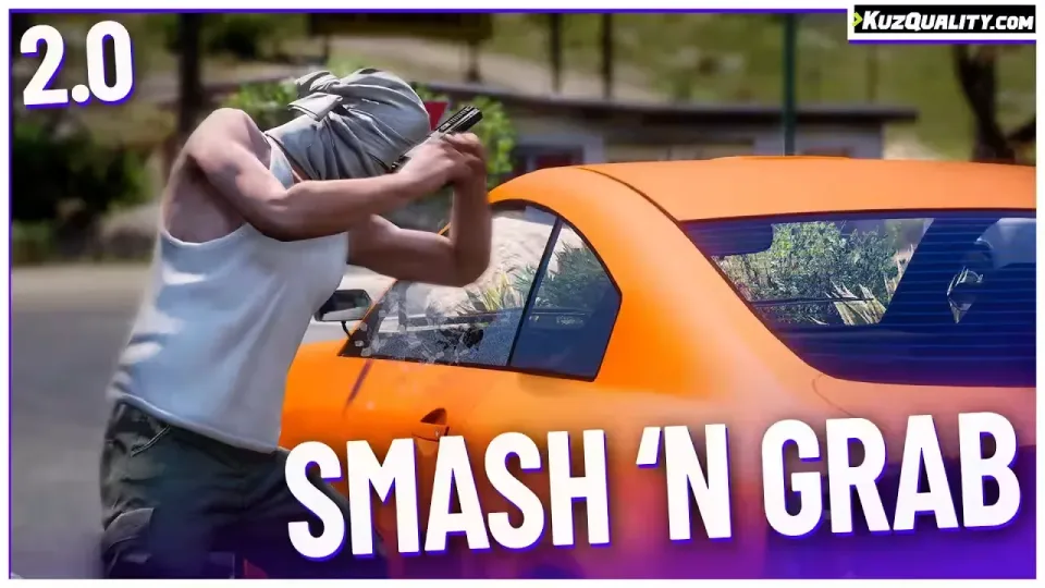 Smash N Grab 2.0 FiveM Vehicle Robbery Script