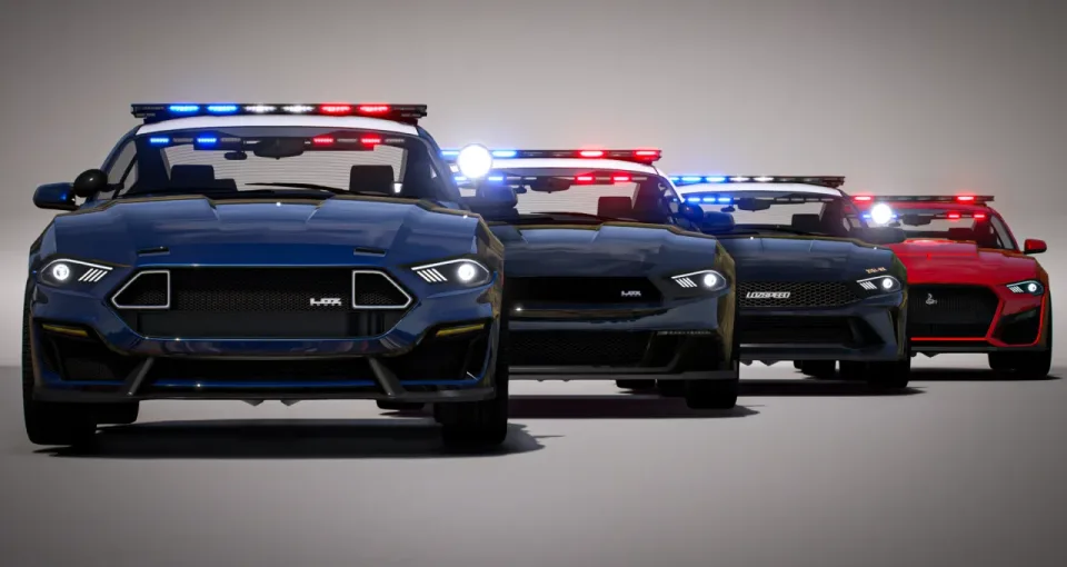 EVP V1 Non-ELS FiveM Police Vehicle Pack, 41 Cars