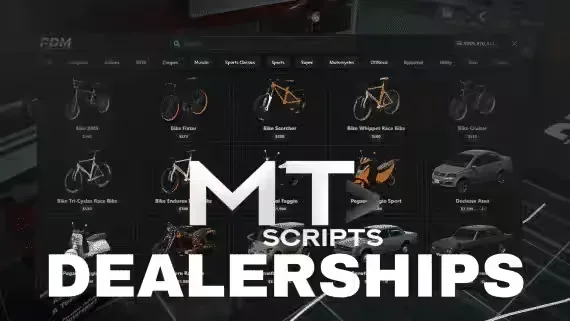 Free FiveM Player Owned Dealership Script, MT Dealerships