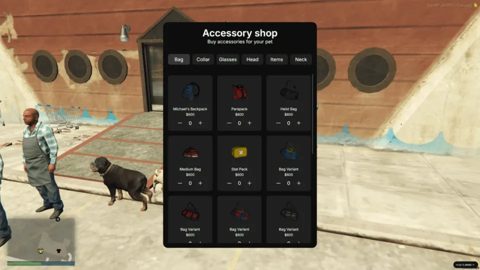 FiveM Pet System with Skills, Breeding & Vet Care