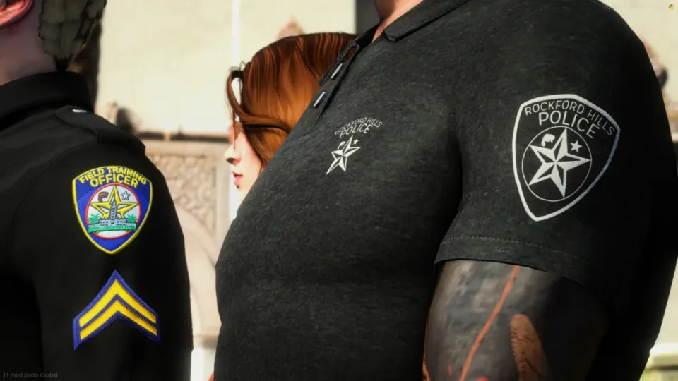 EUP Police and EMS Uniforms with Editable Patches for FiveM
