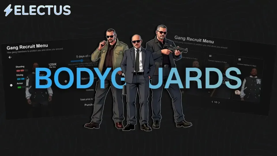 Free FiveM Bodyguard Script with AI Police Backup