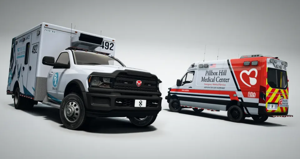 EVP V2: Emergency Police EMS Vehicle Pack