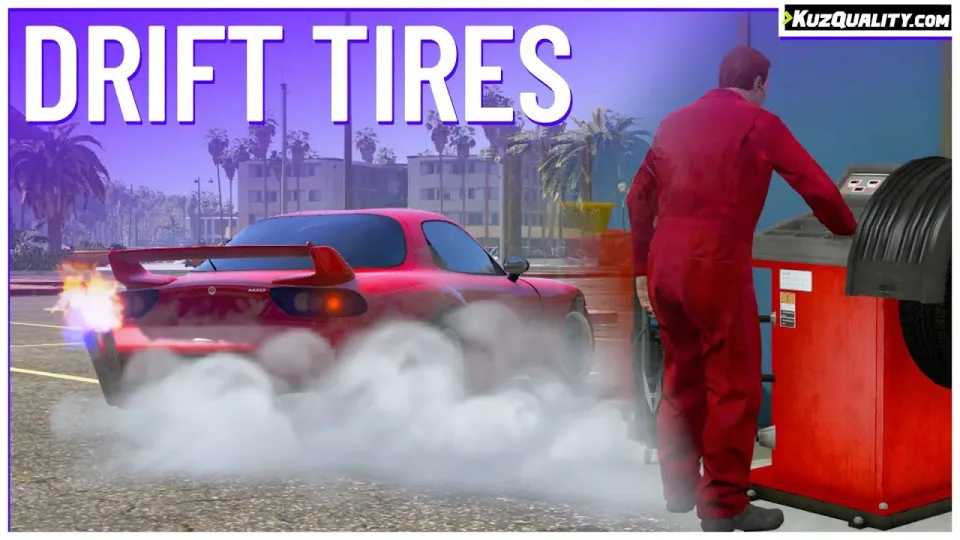 FiveM Drift Tires Script with Mechanic Car Lift
