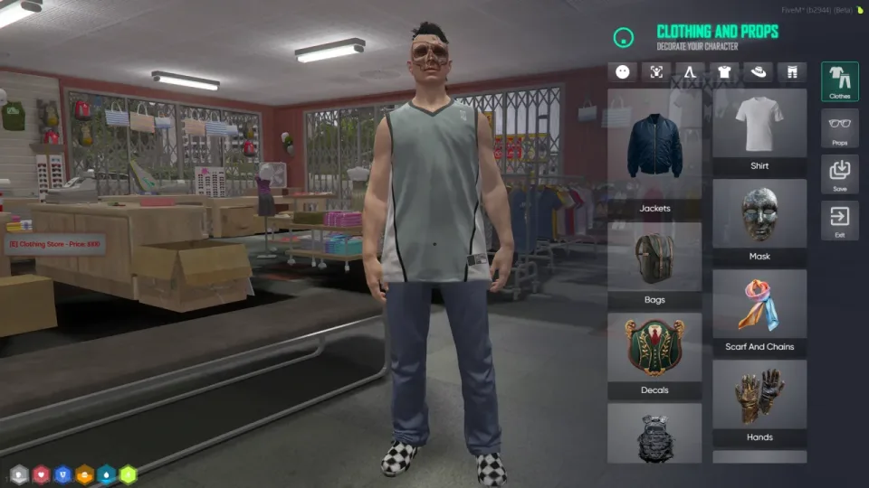 Illenium Appearance Reskin, NoPixel Style Clothing Script