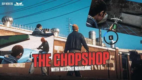Free FiveM Chopshop Script by RainMad, Fully Open Source