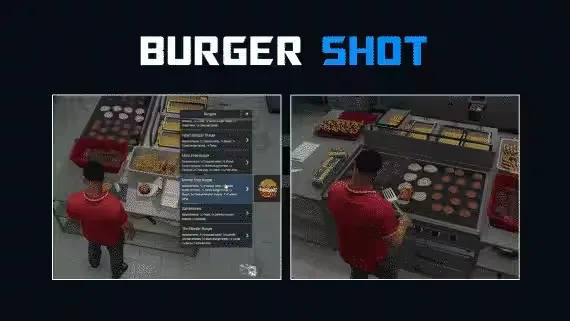 FiveM Burgershot Job Script, Nopixel Style for Gabz