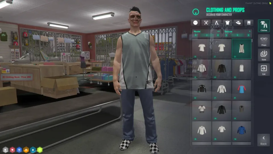 Illenium Appearance Reskin, NoPixel Style Clothing Script