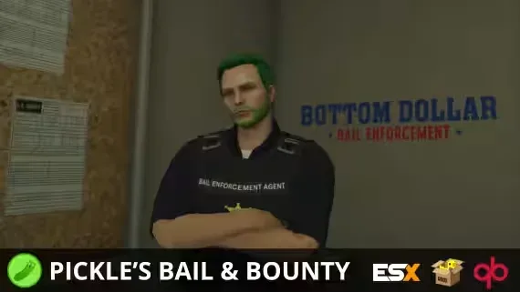 FiveM Bounty Hunter and Bail Enforcement Job Script