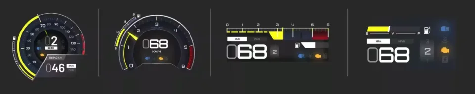 Free FiveM HUD by Izzy V7 with Car Mileage Display