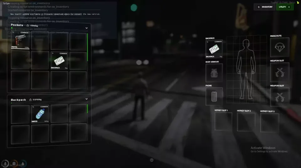 Prodigy 2.0 Inventory, Metadata-Driven ox_inventory Rework