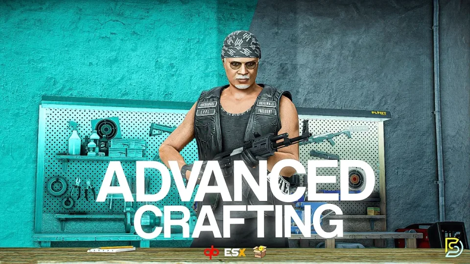 Free FiveM Crafting System with Tech Trees
