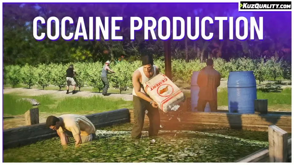FiveM Cocaine Production Script with Custom Island