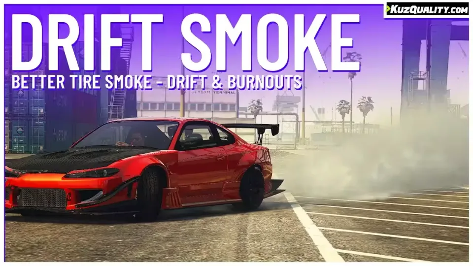 Free FiveM Drift Smoke Script, Synced at 0.01ms
