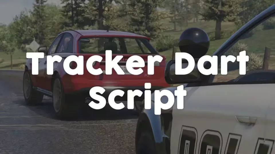 FiveM Tracker Dart Script for Police Vehicle Tracking