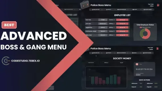 FiveM Boss Menu for Jobs, Gangs and Businesses